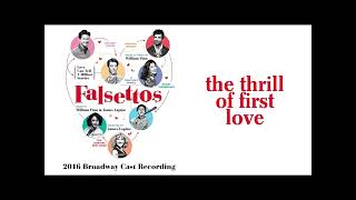 Thrill of First Love Falsettos Karaoke with Lyrics [upl. by Arodoeht]