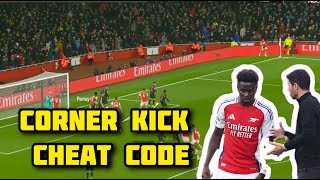 HOW ARSENAL HAVE CHANGED CORNER KICKS FOR THE PREMIER LEAGUE [upl. by Illil]