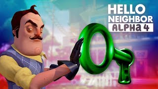 GREEN KEY  Hello Neighbor Alpha 4 [upl. by Lukasz]