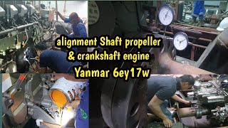 alignment Shaft amp chockfast engine tug [upl. by Sheng]