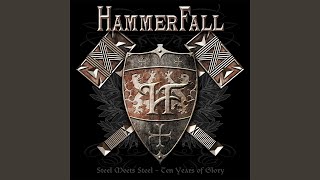 Hammerfall  Hearts On Fire Lyrics [upl. by Haldane]