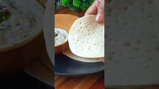 Instant Set Dosa Recipe 2 Min Set Dosa Batter Coconut Chutney Recipe 😋🤤😍 shorts recipe [upl. by Idona]