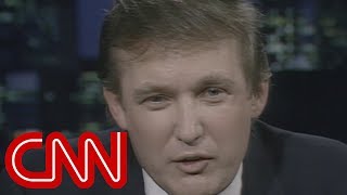 Donald Trump quotI dont want to be presidentquot  entire 1987 CNN interview Larry King Live [upl. by Silvers]