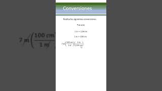 Conversiones  Física  COMIPEMS [upl. by Dowzall]