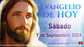 Evangelio de HOY Sábado 7 de Sep 2024 Lc 615 «El Hijo del hombre es señor del sábado» [upl. by Maillliw]