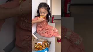 Aru ko pizza khana tha 😱 shorts [upl. by Ahsie]