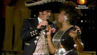 Celia Cruz y Vicente Fernández  El Rey [upl. by Sou]