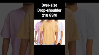 Drop shoulder t shirt wholesale  Oversize t shirt oversized oversizedtshirt tshirt [upl. by Merilee522]