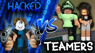 MM2 Hacker Vs Teamers 24Murder Mystery 2  Roblox [upl. by Narual]