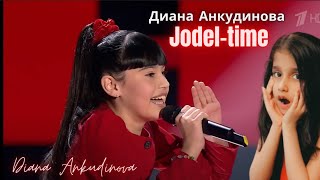 Диана Анкудинова «Jodeltime»  Слепые прослушивания – Голос Дети – Сезон 4  REACTION [upl. by Dagny391]