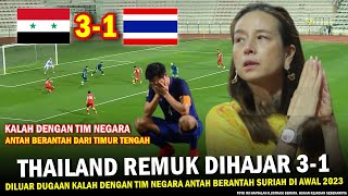 🔵 GAK ADA HARGA DIRI ‼️ Timnas Thailand Diluar Dugaan DIHANCURKAN Negara Antah Berantah di Awal 2023 [upl. by Htaras475]