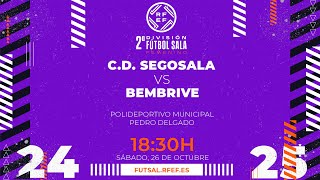 CD SEGOSALA  BEMBRIVRE  SEGUNDA DIVISIÓN FEMENINA FÚTBOL SALA  J6 [upl. by Androw]