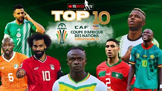 TOP 10 DES ÉQUIPES FAVORITES POUR LA CAN 2024 COUPE DAFRIQUE DES NATIONS 2023 [upl. by Fiorenza]