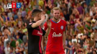 Gameplay FC 24  Bayer Leverkusen  Holstein Kiel  Bundesliga  20242025 [upl. by Swartz4]