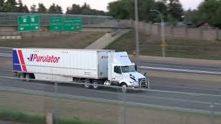 Sick Volvo Purolator Truck Saskatoon [upl. by Aniaj]