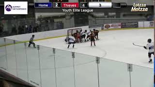 Thieves vs Hometown Hockey Youth Elite League 2012s  Andover 810PM [upl. by Handler35]