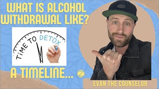 Alcohol Withdrawal Symptoms  A Detox Timeline and What To Expect [upl. by Varick]