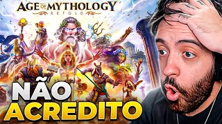 JOGUEI AGE OF MYTHOLOGY E TO FELIZ DEMAIS [upl. by Cathrin547]