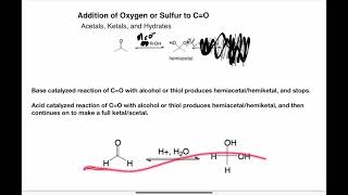 Base catalyzed hemiacetal formation [upl. by Duky958]