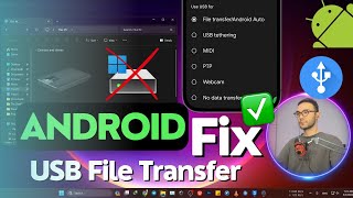 Android Phone File Transfer Not Showing On Windows [upl. by Hanauq]