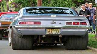 American Muscle Cars Compilation  Big Engines amp Power Sound 2020 [upl. by Tracy]