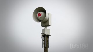 Federal Signal 2001130 Full Alert Bretzville IN Dubois Co Tornado Siren Test HD [upl. by Leisam]