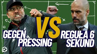 GUARDIOLA kontra KLOPP Kto lepiej zakłada PRESSING [upl. by Ettevahs463]