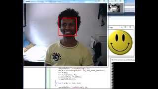 OpenCV Smile Detector at unimi [upl. by Roee660]