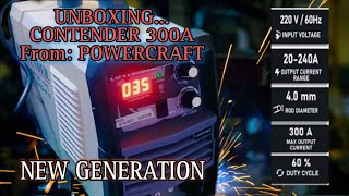 Contender 300A inverter welding machineNEW GENERATION  Vinz86TV [upl. by Suiluj274]