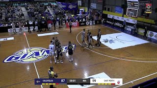 NBL1 Men  Goldfields Giants vs East Perth Eagles  Game Highlights [upl. by Ytirehc]