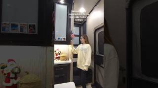 Living in an RV making lunch for my blue collar husband ☀️😊 rvlife rvliving morning asmr shorts [upl. by Atarman790]