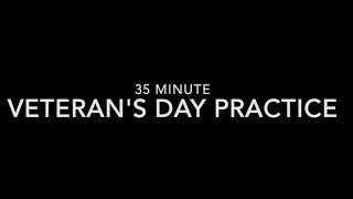 35 minute Veterans Day Practice 11 11 24 [upl. by Kahcztiy]