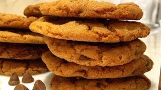 Chocolate Chip Cookies Recipe  Easy Tasty Crunchy Cookies [upl. by Nallaf]