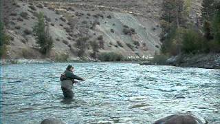 Fly casting on the Methow [upl. by Derward]