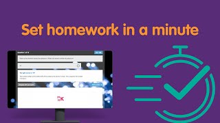 Set homework in minutes [upl. by Garson731]