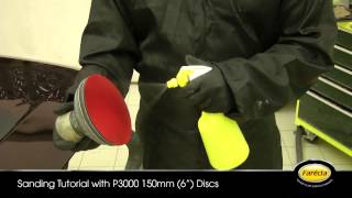 How to remove a small paint defect with a Farécla P3000 6quot Abrasive Disc [upl. by Refennej]