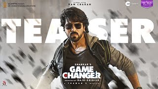 Game Changer Teaser  4K   Ram Charan  Kiara Advani  Shankar  Dil Raju  Shirish  Zee Studios [upl. by Fontes]