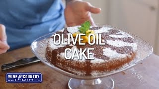 From Larrys Kitchen  Olive Oil Cake with an Amaretto Orange glaze [upl. by Ahseined]