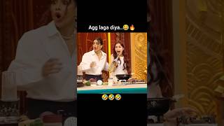 Ag laga diya😵 shortstrending viralvideo funnyclips laughterchefs [upl. by Feodor]