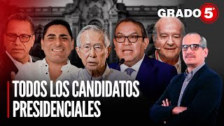 Alberto Fujimori y los demás aspirantes presidenciales  Grado 5 con David Gómez Fernandini [upl. by Anialem166]