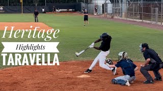 Fall ball scrimmage Taravella at American Heritage [upl. by Sinned499]