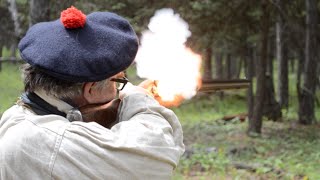 The Revenant Montana  Custom Flintlock Black Powder Rifle Shooting [upl. by Ancell]