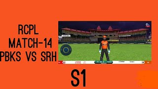 RCPL PBKS VS SRH  MATCH 14  SEASON 1 [upl. by Viva]