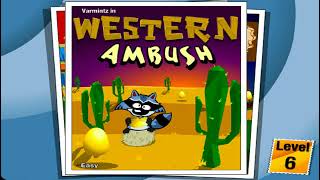 Varmintz Deluxe 2004 Gameplay Easy Level 610 Western Ambush  Bonus Round [upl. by Alek]