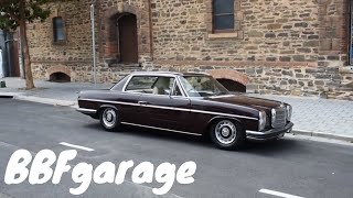 Bagged Mercedes w114 coupe [upl. by Harcourt]