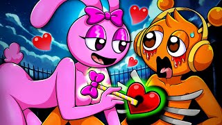 Pinki Drawing Orens Heart  Incredibox Sprunki Animation [upl. by Potts]