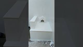 wall Tiles Mandir white Tiles wall tiles short video [upl. by Atteloc]