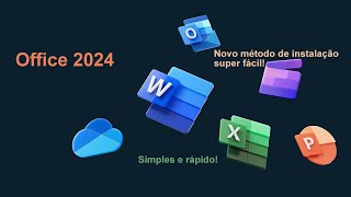 Novo método para instalar o OFFICE 2024 [upl. by Hebert]