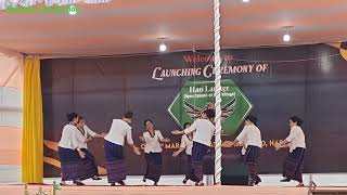 Apatani Dance  Dusu Hage Women Launching Ceremony of Hao Lanker  Hari Village Ziro [upl. by Jobina]