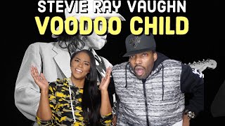 He is on FIRE Stevie Ray Vaughan Voodoo Child Reaction  Asia and BJ [upl. by Kruger]